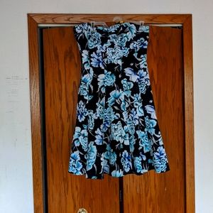 Strapless summer dress